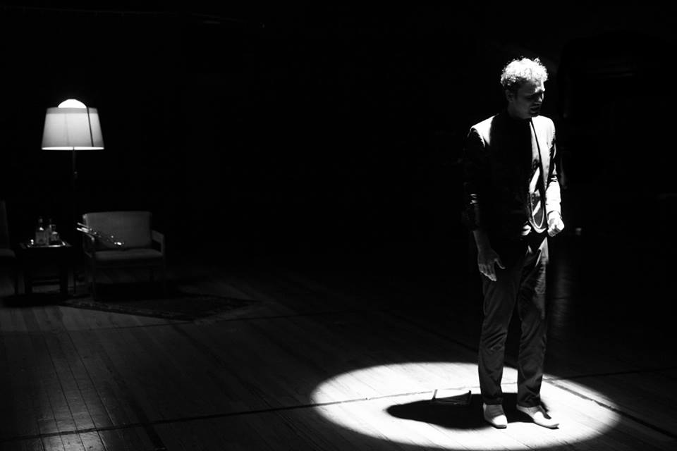 Sreten Manojlovic as Antonio Salieri in a production of Rimsky-Korsakoff's Mozart and Salieri, staged by Daniel Foki